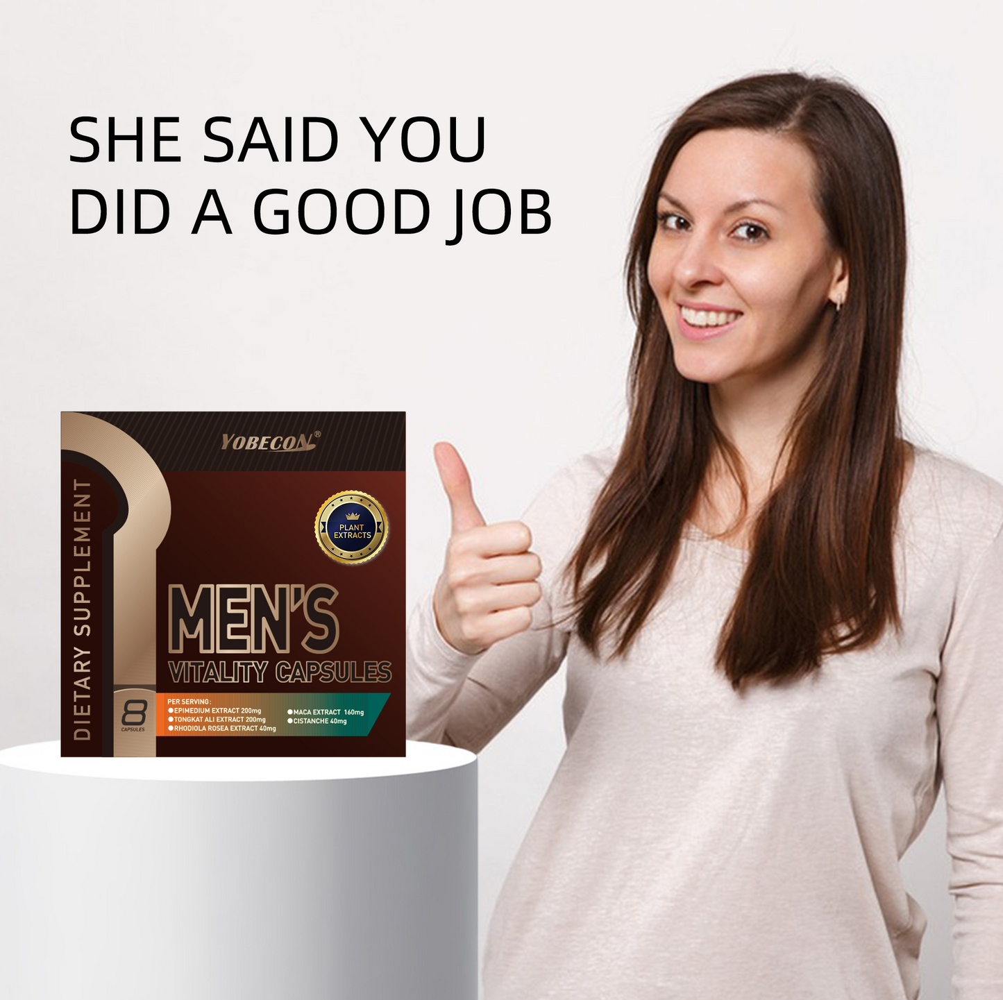 Maca Root Extract The East ls Red Horny Goat Weed Male Herbal Supplement Supports Reproductive Health Natural Energizer