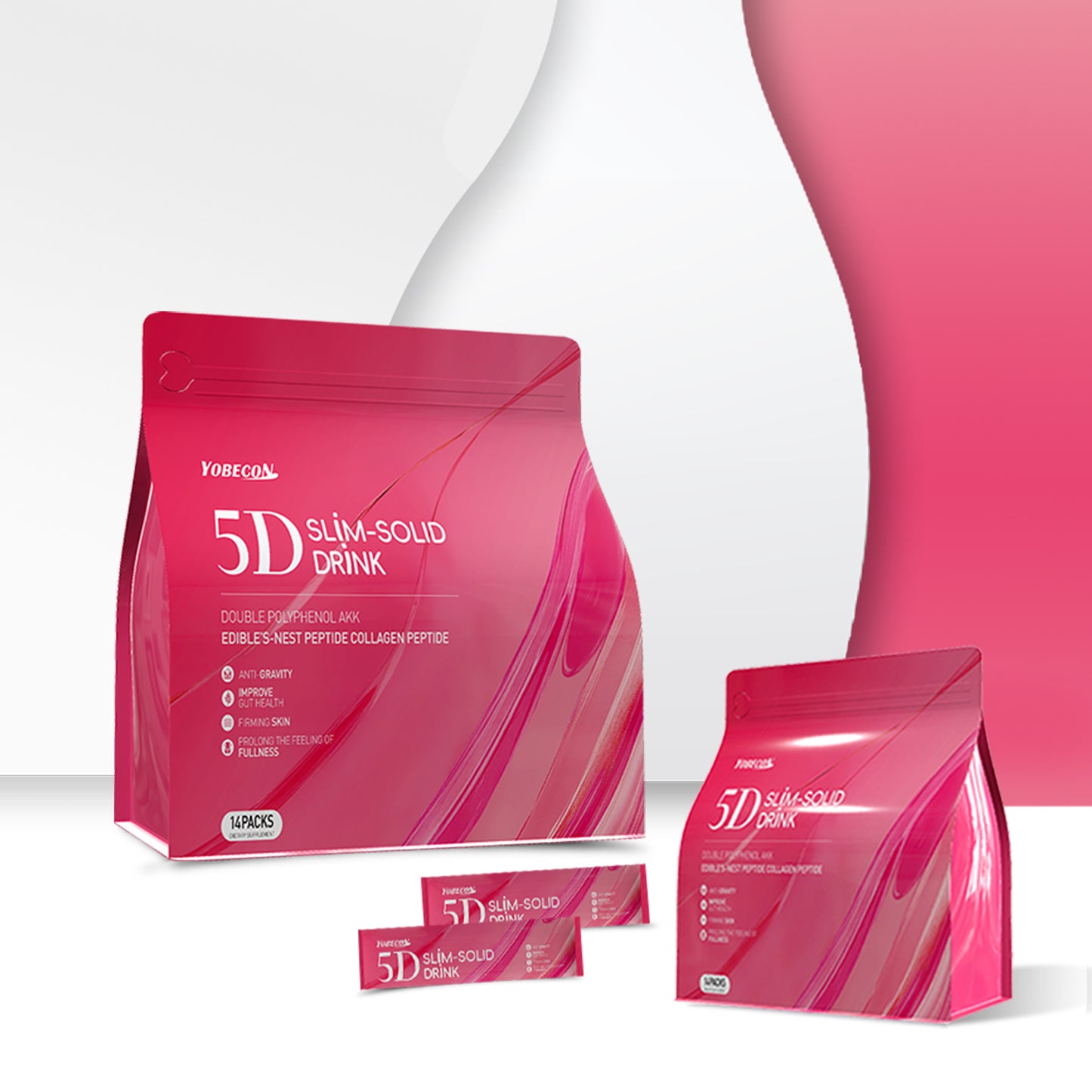 5D model Solid beverage Meal replacement Healthy figure Natural formula Gold Formula
