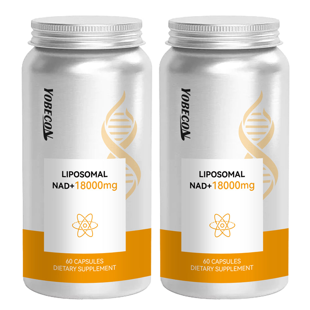 NAD Plus Supplement 18000mg Liposomal NAD+ Quercetin Trans-Resveratrol D-Ribose