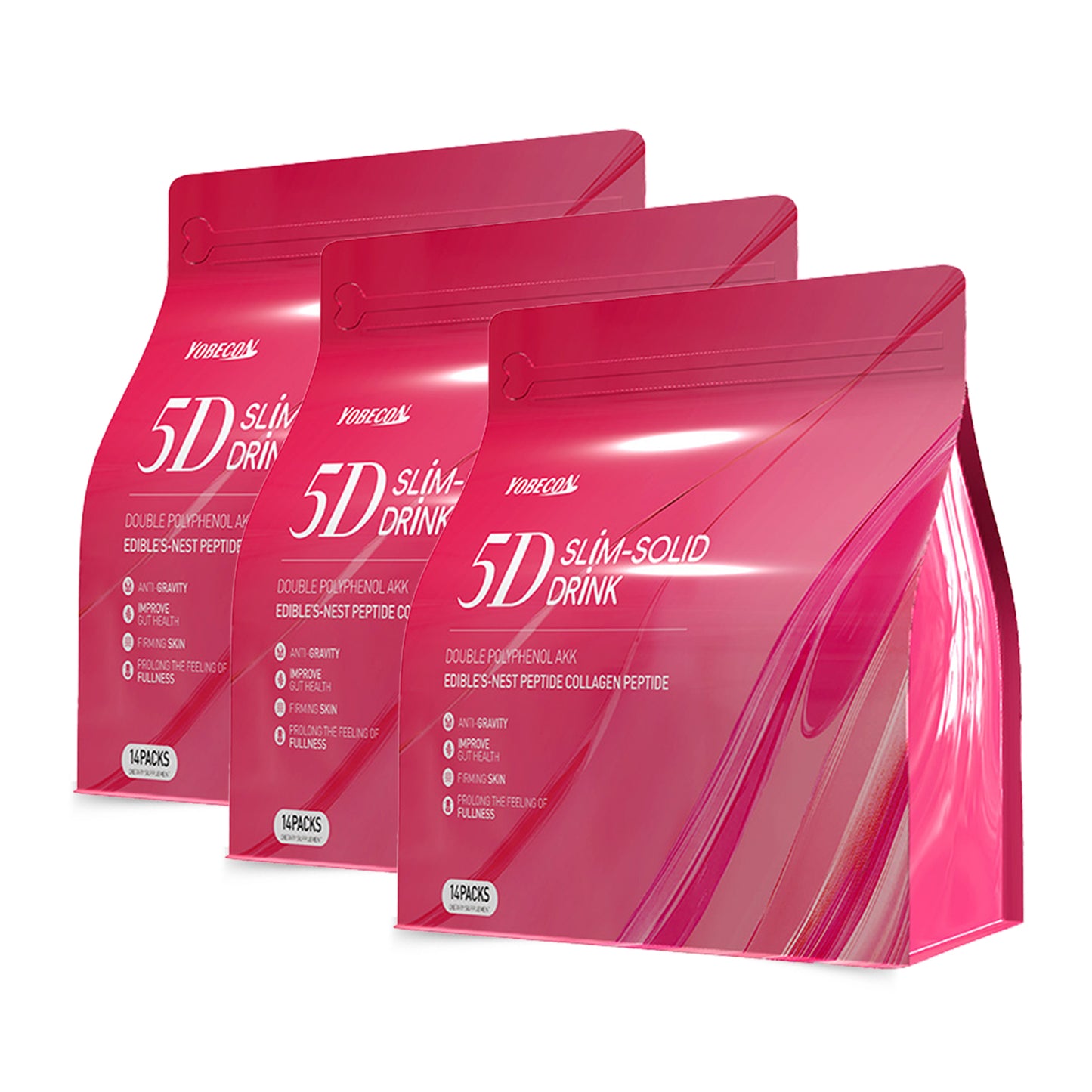 5D model Solid beverage Meal replacement Healthy figure Natural formula Gold Formula