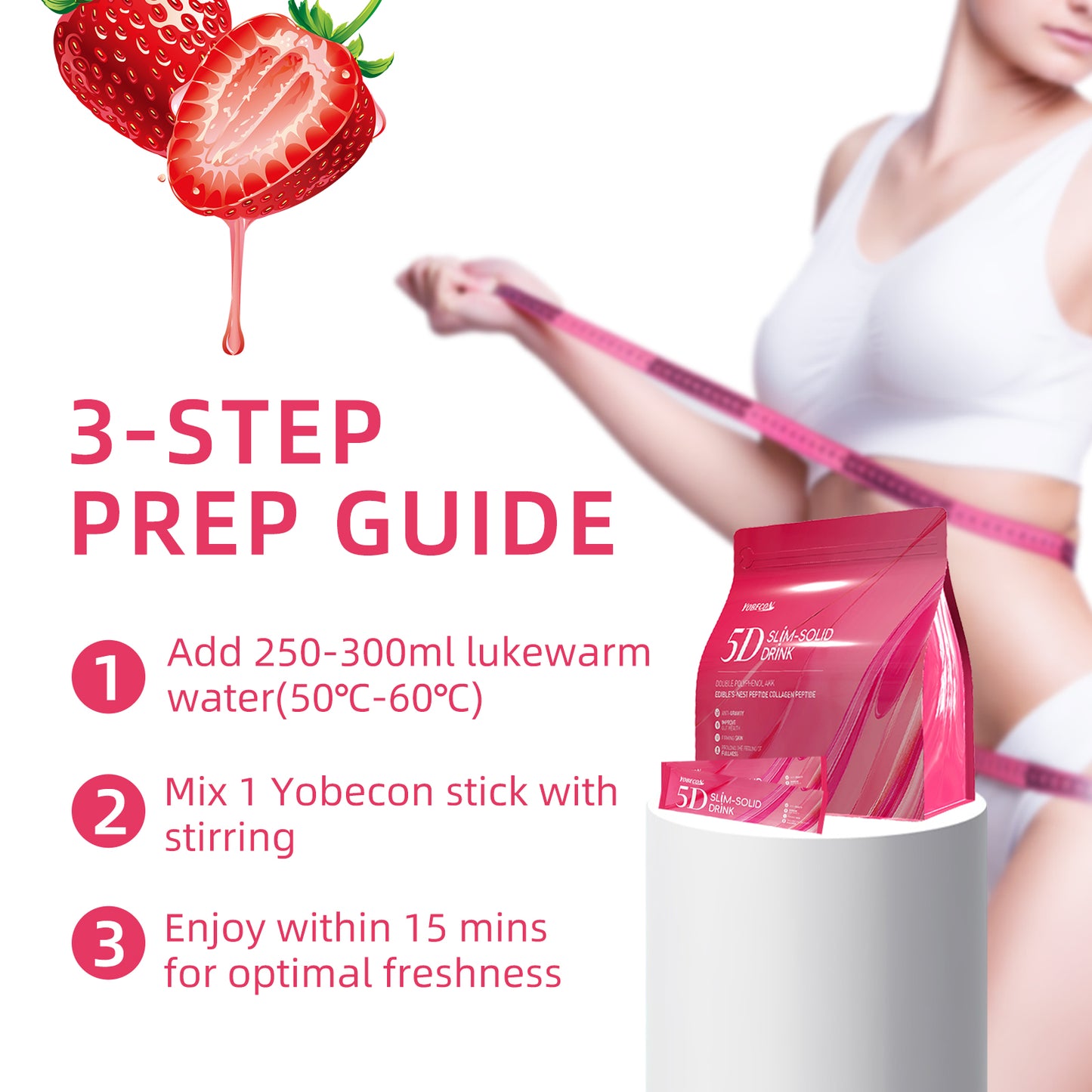 5D model Solid beverage Meal replacement Healthy figure Natural formula Gold Formula